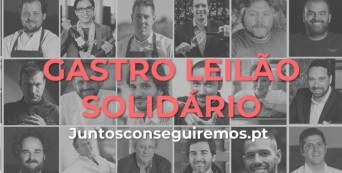 Plataforma solidária "Juntos Conseguiremos",  junta chefs, sommeliers, produtores  de vinho, colecionadores e as receitas revertem para a Cruz Vermelha Portuguesa